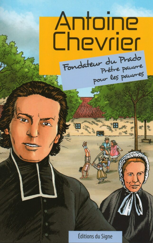 Couverture d'une BD sur Antoine Chevrier