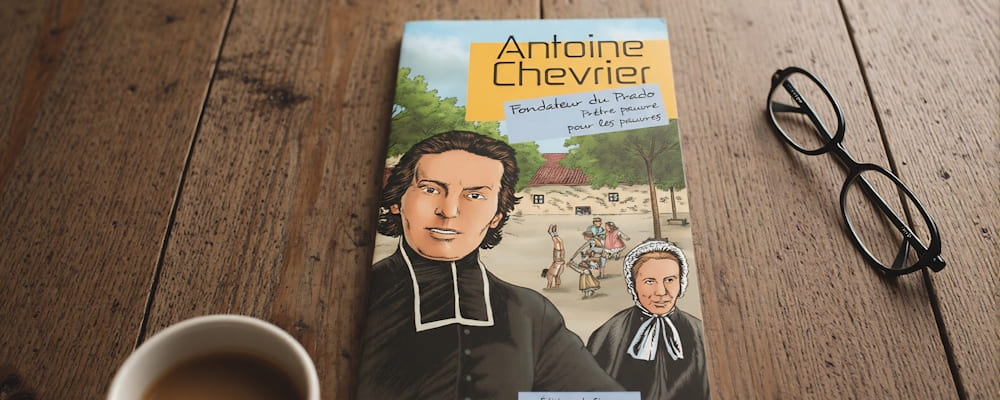 BD d'Antoine Chevier posée sur une table